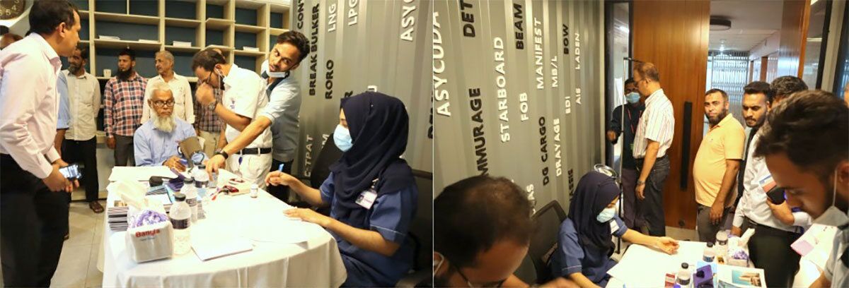 Evercare Hospital HEALTH Screaning Program at BSAA Office